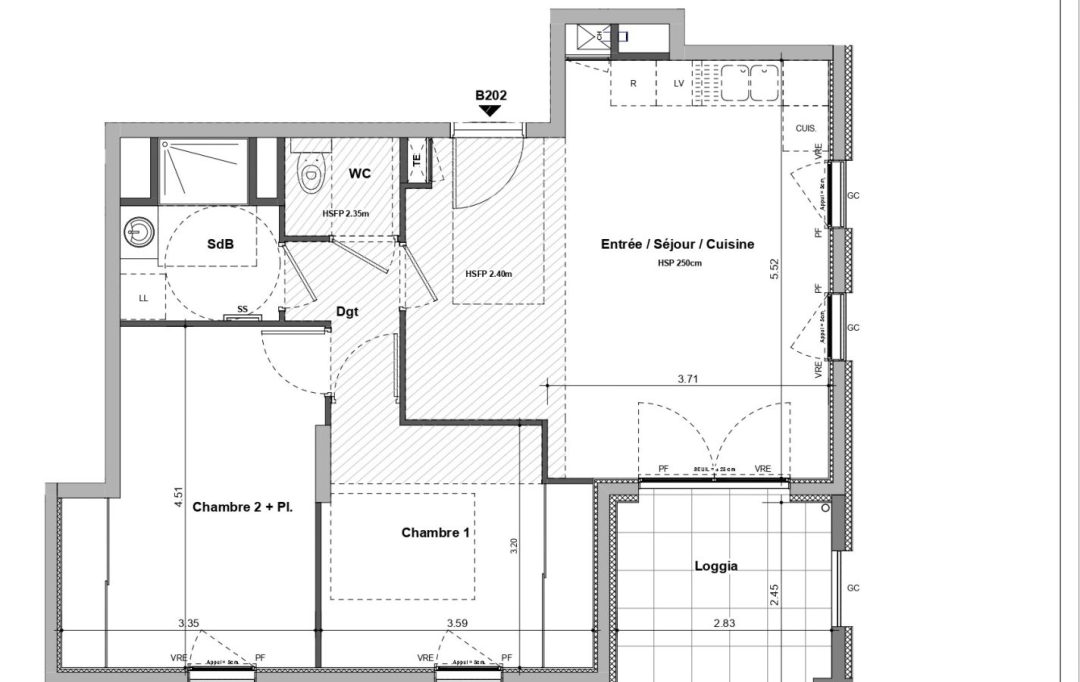 Annonces ALBIGNY : Appartement | RILLIEUX-LA-PAPE (69140) | 61 m2 | 267 000 € 